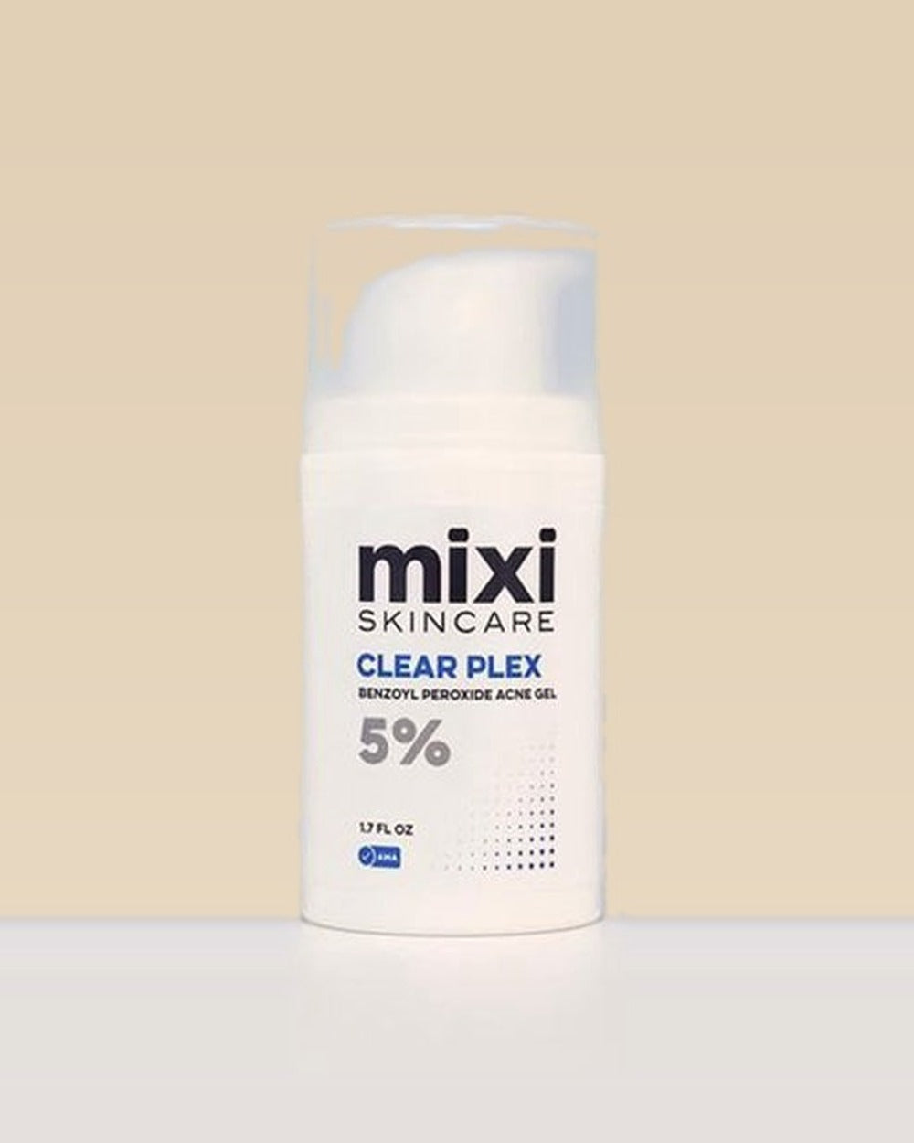 Mixi Clear Plex 5% benzoyl peroxide acne gel