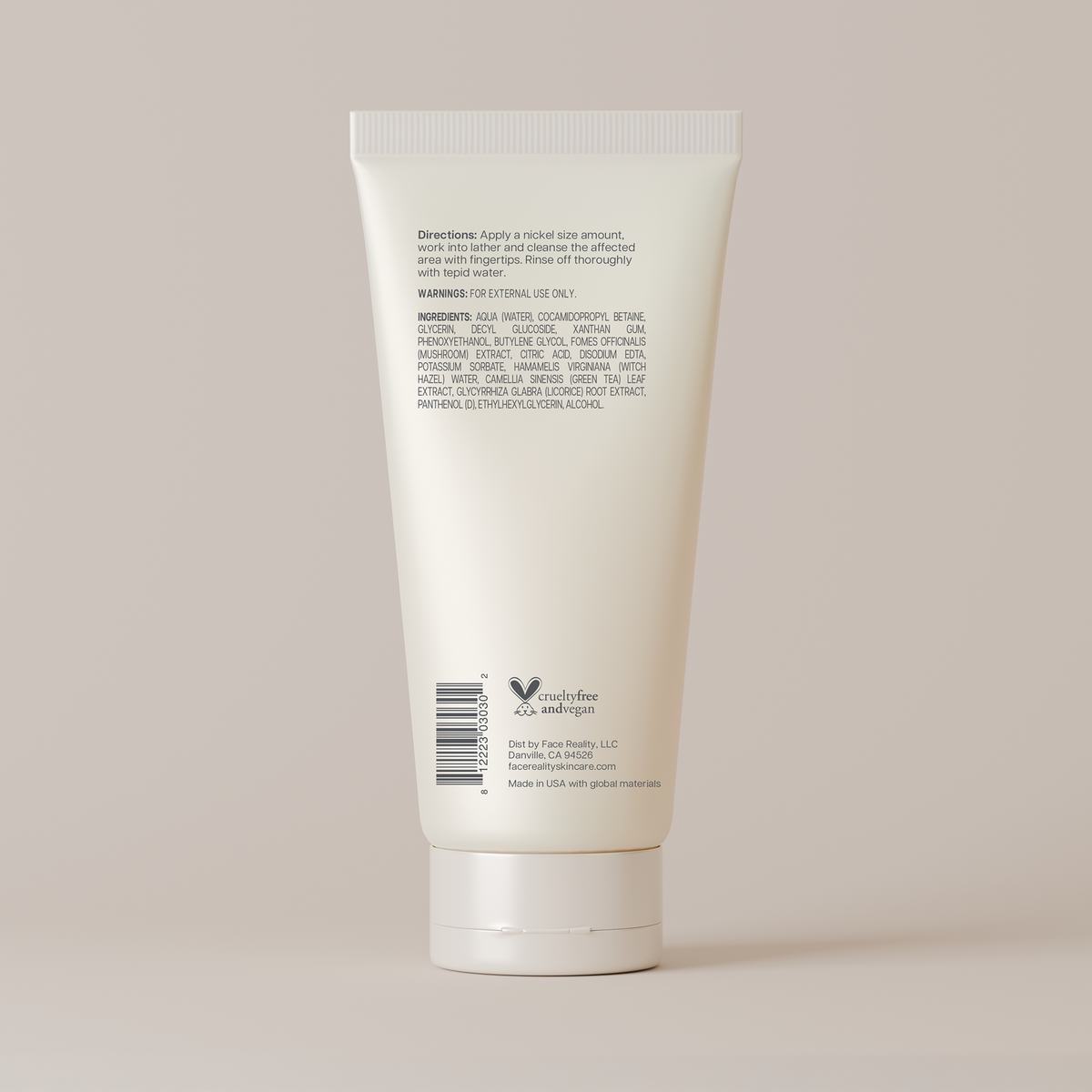 Ultra Gentle Gel Cleanser — back