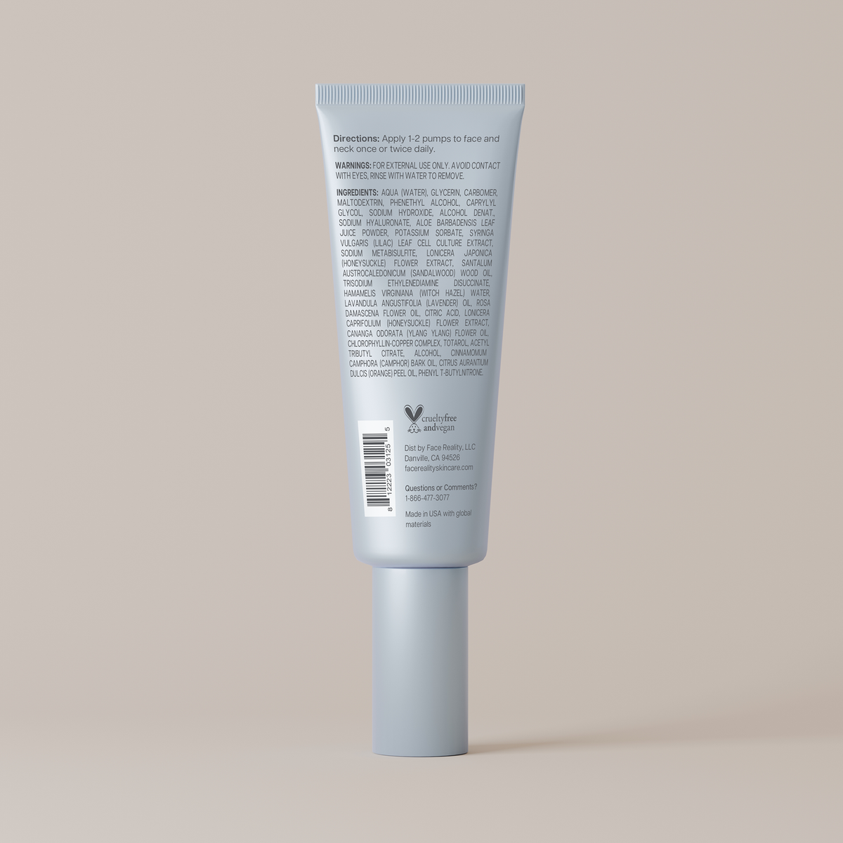 HydraBalance Gel — back