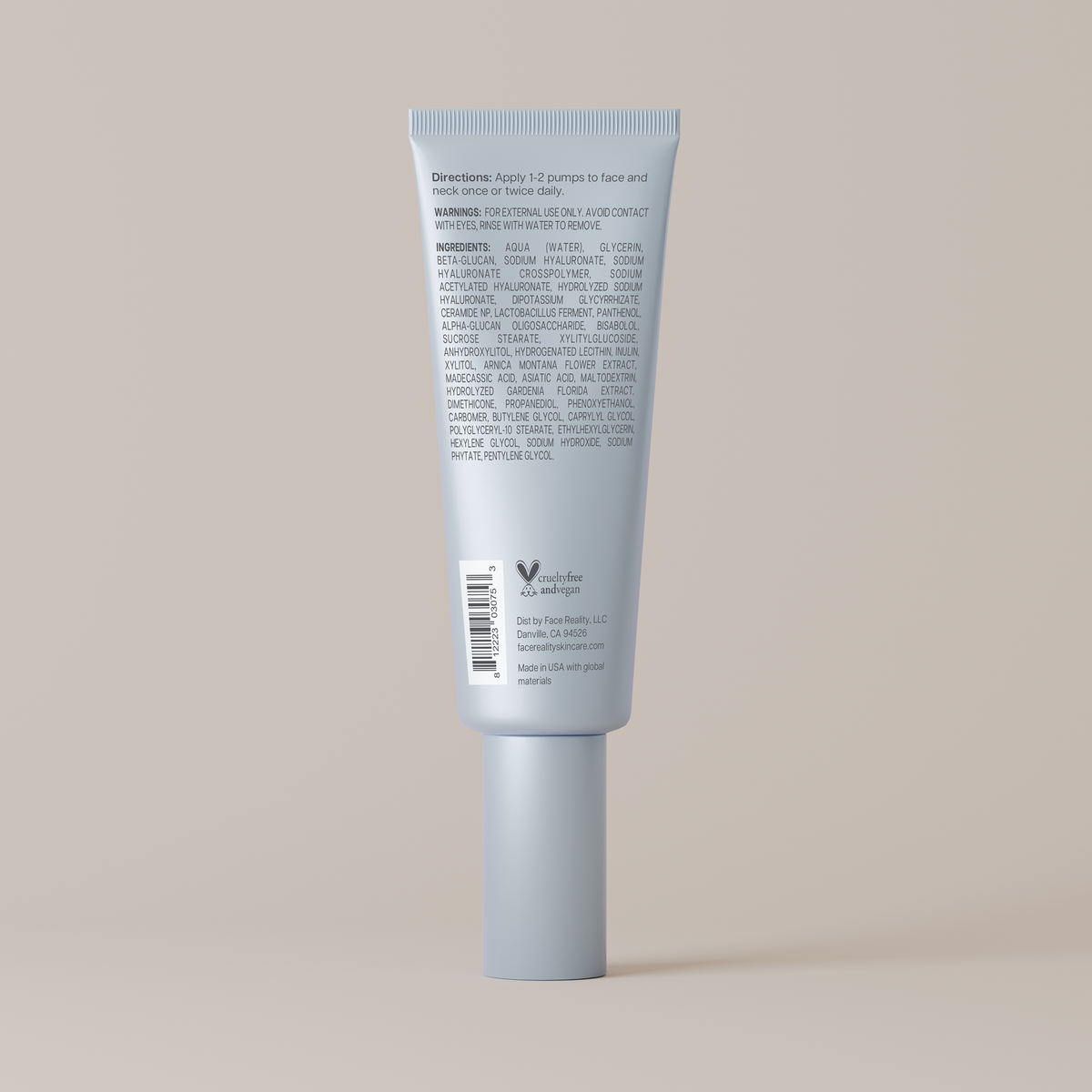 HydraRemedy Gel Serum — back