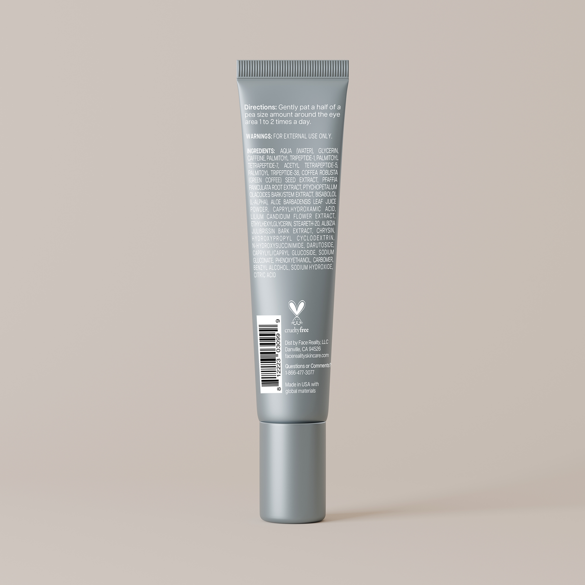 Antioxidant Peptide Eye Gel — back