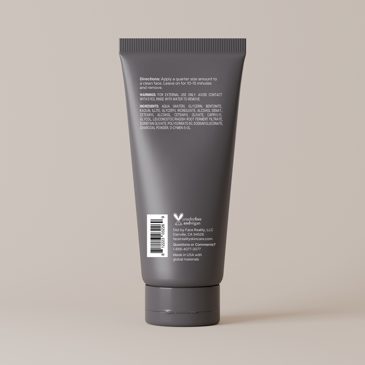 Soothing Clay Mask — back