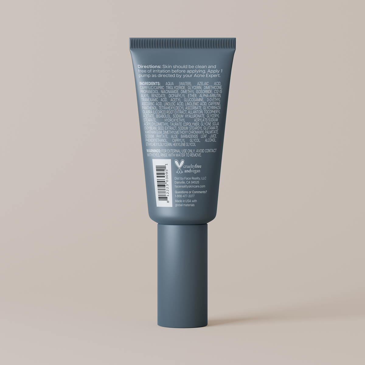 GlowTone Corrective Serum — back