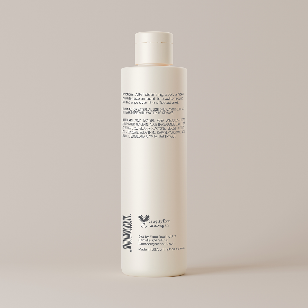 Calming Facial Toner — back